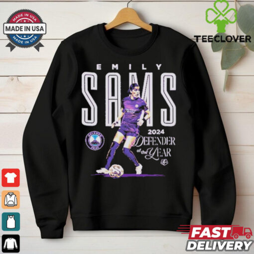 Official 2024 NWSL Defender of the Year Emily Sams Shirt