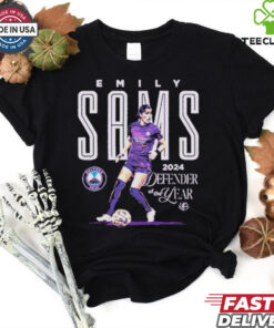 Official 2024 NWSL Defender of the Year Emily Sams Shirt