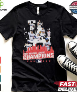 Official 2024 National League Champions Los Angeles Dodgers Shirt