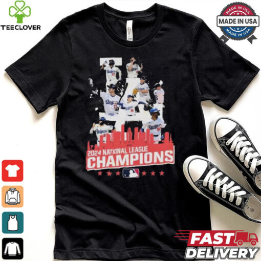 Official 2024 National League Champions Los Angeles Dodgers Shirt