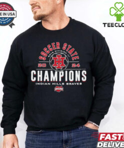 Official 2024 OHSAA Boys Soccer Division III State Champions Indian Hills Braves T Shirt 1 Official 2024 OHSAA Boys Soccer Division III State Champions Indian Hills Braves T Shirt