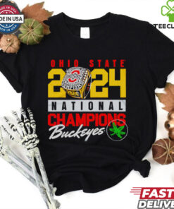 Official 2024 Ohio State Champions Ring shirt