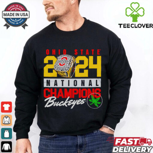 Official 2024 Ohio State Champions Ring shirt