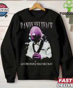 Official 2024 Randy Feltface First Banana Tour Shirt