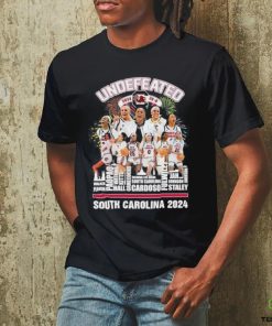 Official 2024 South Carolina Gamecocks Undefeated 38 0 City Horizon T Shirt