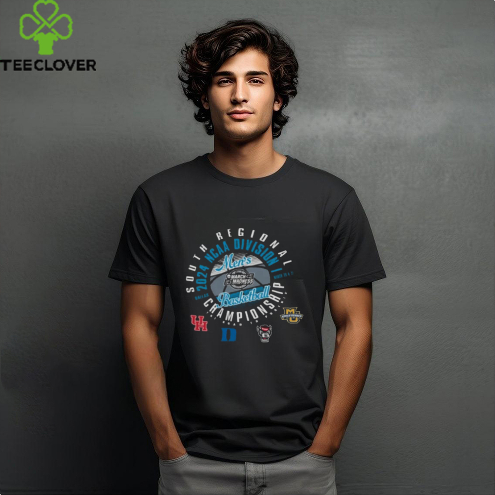 Official 2024 South Regional NCAA Division I Men's Basketball Championship T Shirt Official 2024 South Regional NCAA Division I Men's Basketball Championship T Shirt