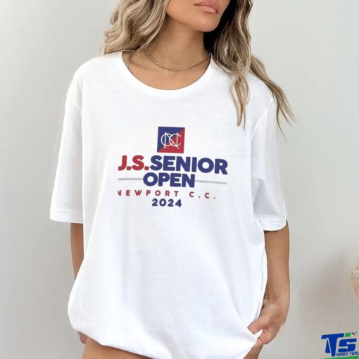 Official 2024 U.s. Senior Open Ahead White Pembroke Shirt