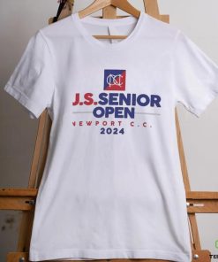 Official 2024 U.s. Senior Open Ahead White Pembroke Shirt