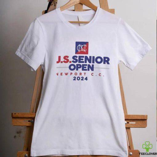 Official 2024 U.s. Senior Open Ahead White Pembroke Shirt