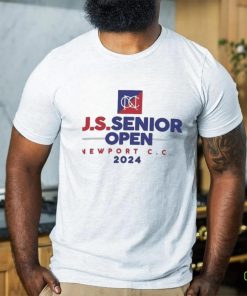 Official 2024 U.s. Senior Open Ahead White Pembroke Shirt