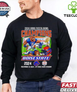 Official 2024 Vrbo Fiesta Bowl Champions Boise State 2024 mascot shirt