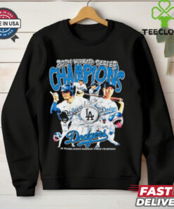 Official 2024 World Series Champions Los Angeles Dodgers 8X Major League Baseball World Champions shirt