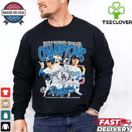 Official 2024 World Series Champions Los Angeles Dodgers 8X Major League Baseball World Champions shirt