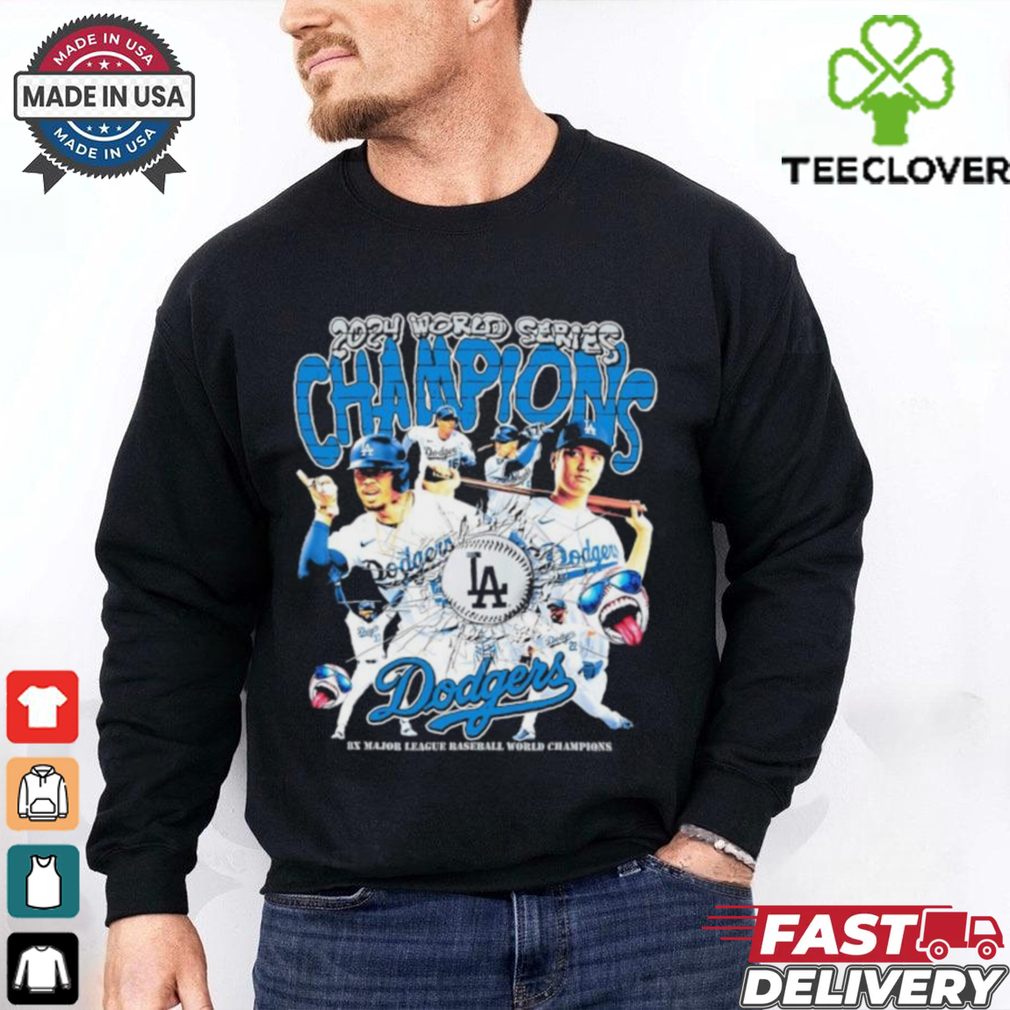 Official 2024 World Series Champions Los Angeles Dodgers 8X Major League Baseball World Champions shirt Official 2024 World Series Champions Los Angeles Dodgers 8X Major League Baseball World Champions shirt