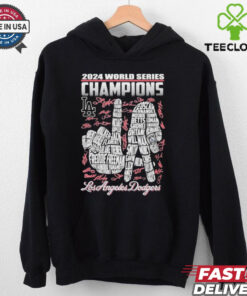 Official 2024 World Series Champions Signature Los Angeles Dodgers Unisex T Shirt