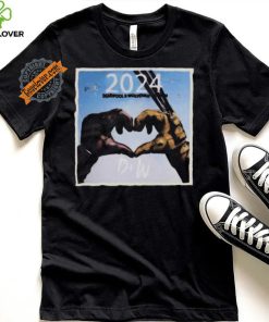 Official 2024 love deadpool and wolverine shirt