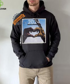 Official 2024 love deadpool and wolverine shirt