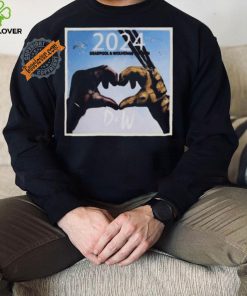 Official 2024 love deadpool and wolverine shirt