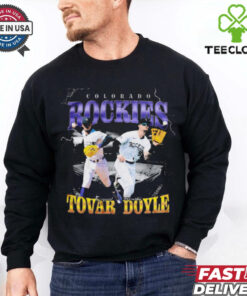 Official 2025 Colorado Rockies MLB Ezequiel Tovar And Brenton Doyle Graphic t shirt