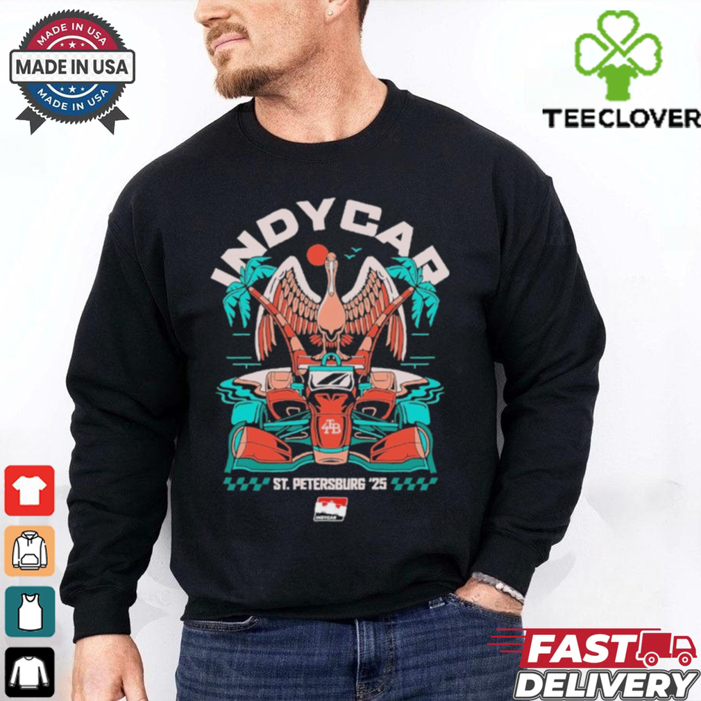 Official 2025 Grand Prix of St. Petersburg x 4 The Bay Clothing Company Shirt Official 2025 Grand Prix of St. Petersburg x 4 The Bay Clothing Company Shirt