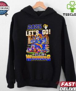 Official 2025 NFC Wild Card Playoff Let’s Go Los Angeles Rams vs Minnesota Vikings State Farm Stadium shirt