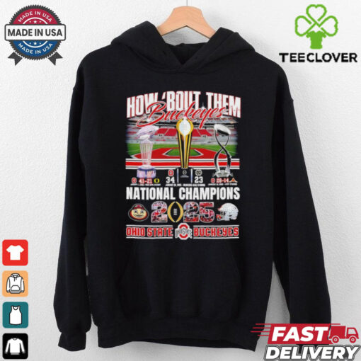 Official 2025 Nation Champions How ‘Bout Them Ohio State Buckeyes shirt