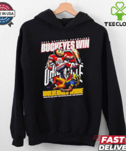 Official 2025 National Champions Ohio State Buckeyes Win Wolverines Whine Buckeyes Can Hear Wolverines Crying From Michigan shirt