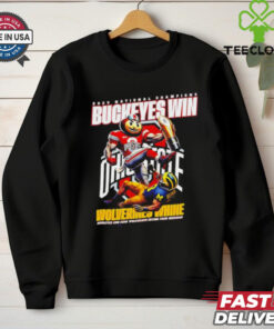 Official 2025 National Champions Ohio State Buckeyes Win Wolverines Whine Buckeyes Can Hear Wolverines Crying From Michigan shirt