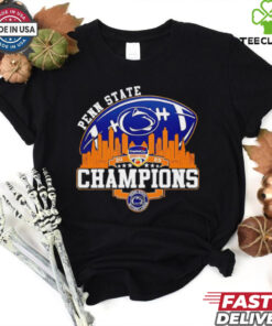 Official 2025 Orange Bowl Champions Penn State For Fans city skyline shirt