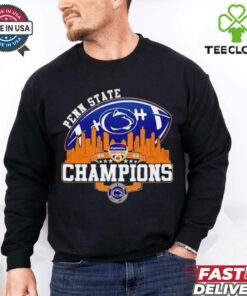 Official 2025 Orange Bowl Champions Penn State For Fans city skyline shirt