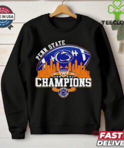 Official 2025 Orange Bowl Champions Penn State For Fans city skyline shirt