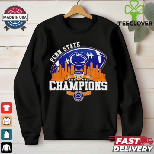 Official 2025 Orange Bowl Champions Penn State For Fans city skyline shirt