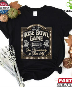 Official 2025 Rose Bowl Game Old Time Football Shirt