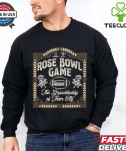 Official 2025 Rose Bowl Game Old Time Football Shirt