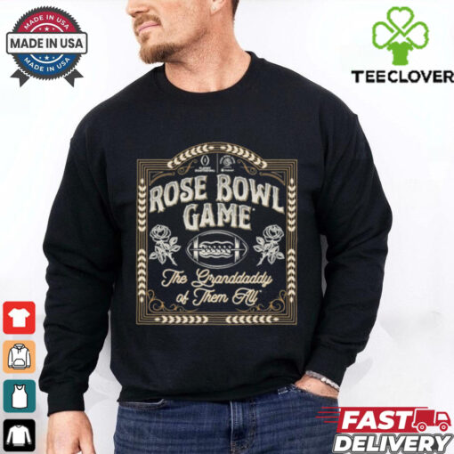 Official 2025 Rose Bowl Game Old Time Football Shirt