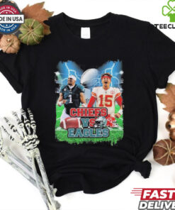 Official 2025 Super Bowl Kansas City Chiefs vs Philadelphia Eagles 2025 Shirt