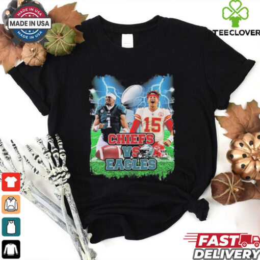 Official 2025 Super Bowl Kansas City Chiefs vs Philadelphia Eagles 2025 Shirt
