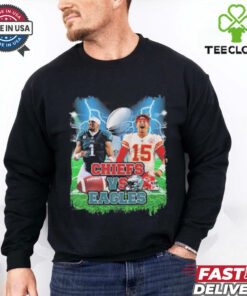 Official 2025 Super Bowl Kansas City Chiefs vs Philadelphia Eagles 2025 Shirt