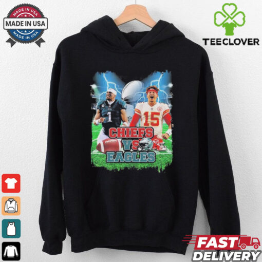 Official 2025 Super Bowl Kansas City Chiefs vs Philadelphia Eagles 2025 Shirt