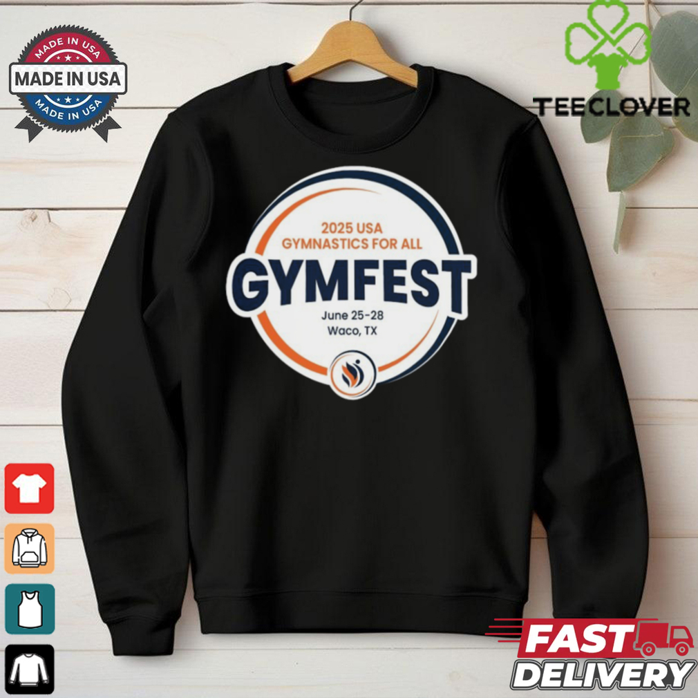 Official 2025 USA Gymnastics for All GymFest Shirt Official 2025 USA Gymnastics for All GymFest Shirt