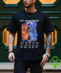 Official 23rd Anniversary 2001 – 2024 Harry Potter Thank You For The Memories T Shirt