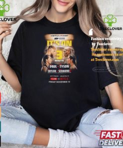 Official 3 Months To Go Until Jake Paul Vs Mike Tyson On Fri November 15 Poster shirt