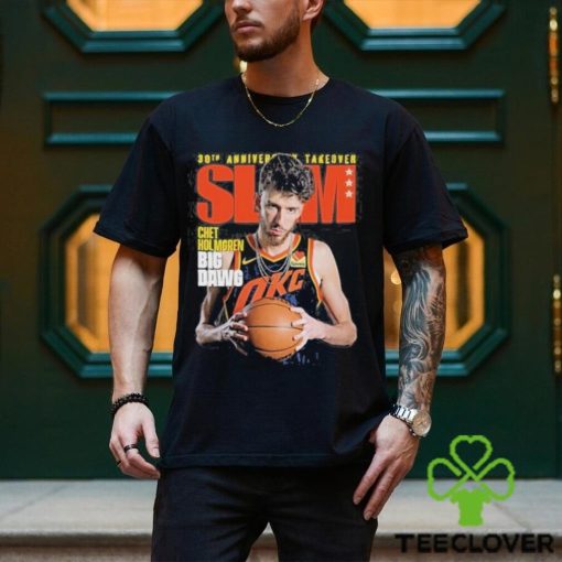 Official 30th Anniversary Takeover SLAM Chet Holmgren Big Dawg Shirt