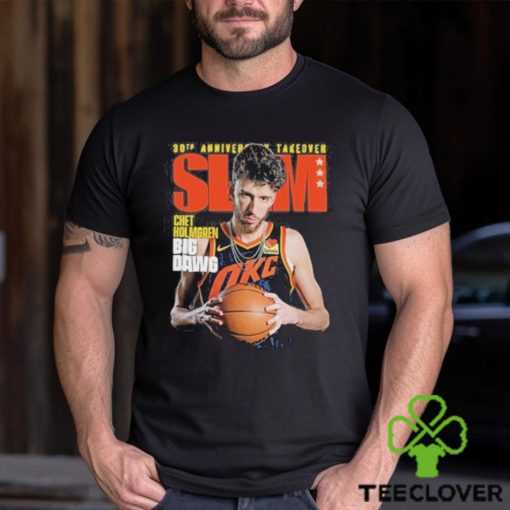 Official 30th Anniversary Takeover SLAM Chet Holmgren Big Dawg Shirt