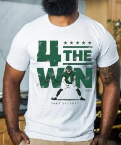 Official 4 The Win Jake Elliott Win G Signature T Shirt