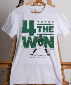 Official 4 The Win Jake Elliott Win G Signature T Shirt