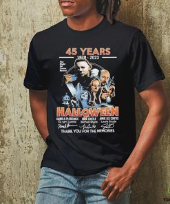 Official 45 Years 1978 – 2023 Halloween Thank You For The Memories Shirt