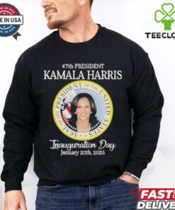 Official 47th President Kamala Harris Inauguration Day January 1 2025 Shirt
