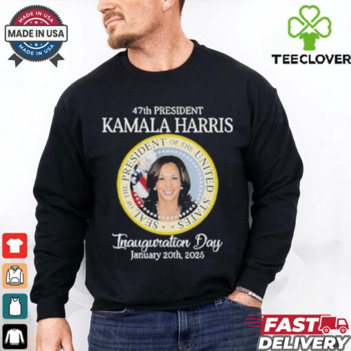 Official 47th President Kamala Harris Inauguration Day January 1 2025 Shirt