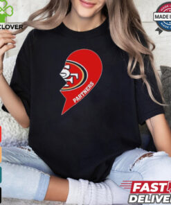 Official 49ERS Partners Half Heart Shirt